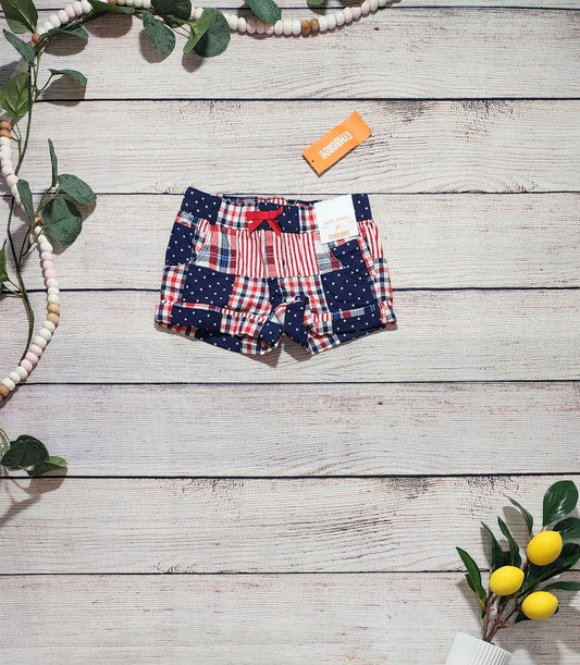 Gymboree Patchwork Shorts, Size 2T