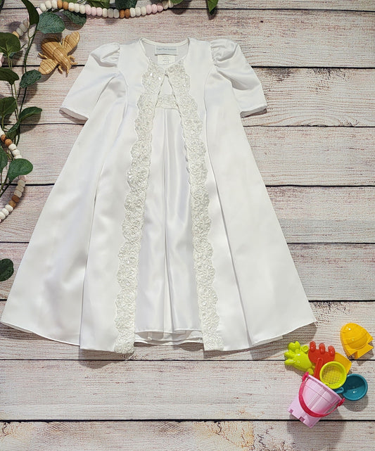 Sugar Plum Heirloom Baptism/Christening Gown, 6-9 Months