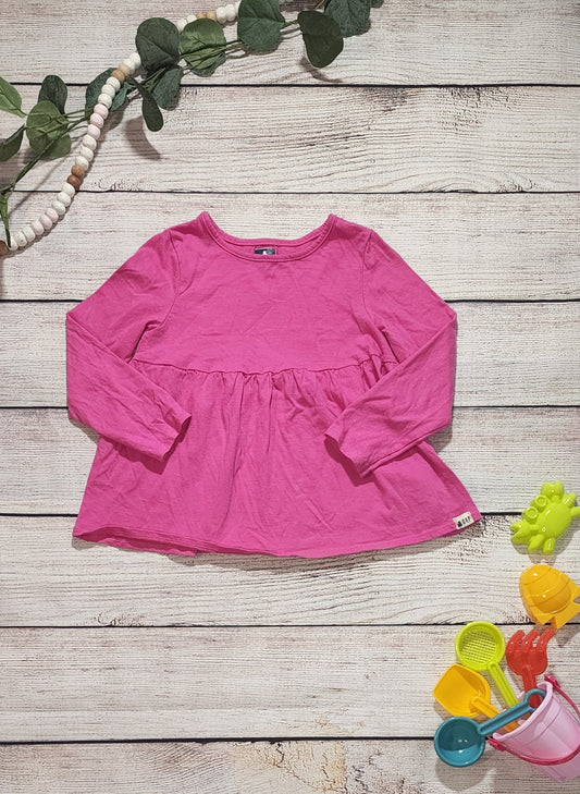 Gap Long Sleeve Peplum Top, Size 5T