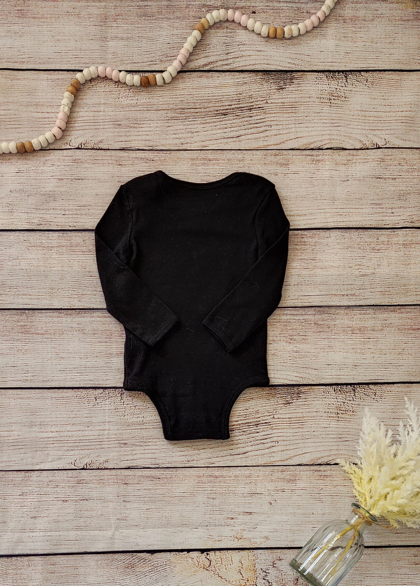 Black Bodysuit, 12-18 Months