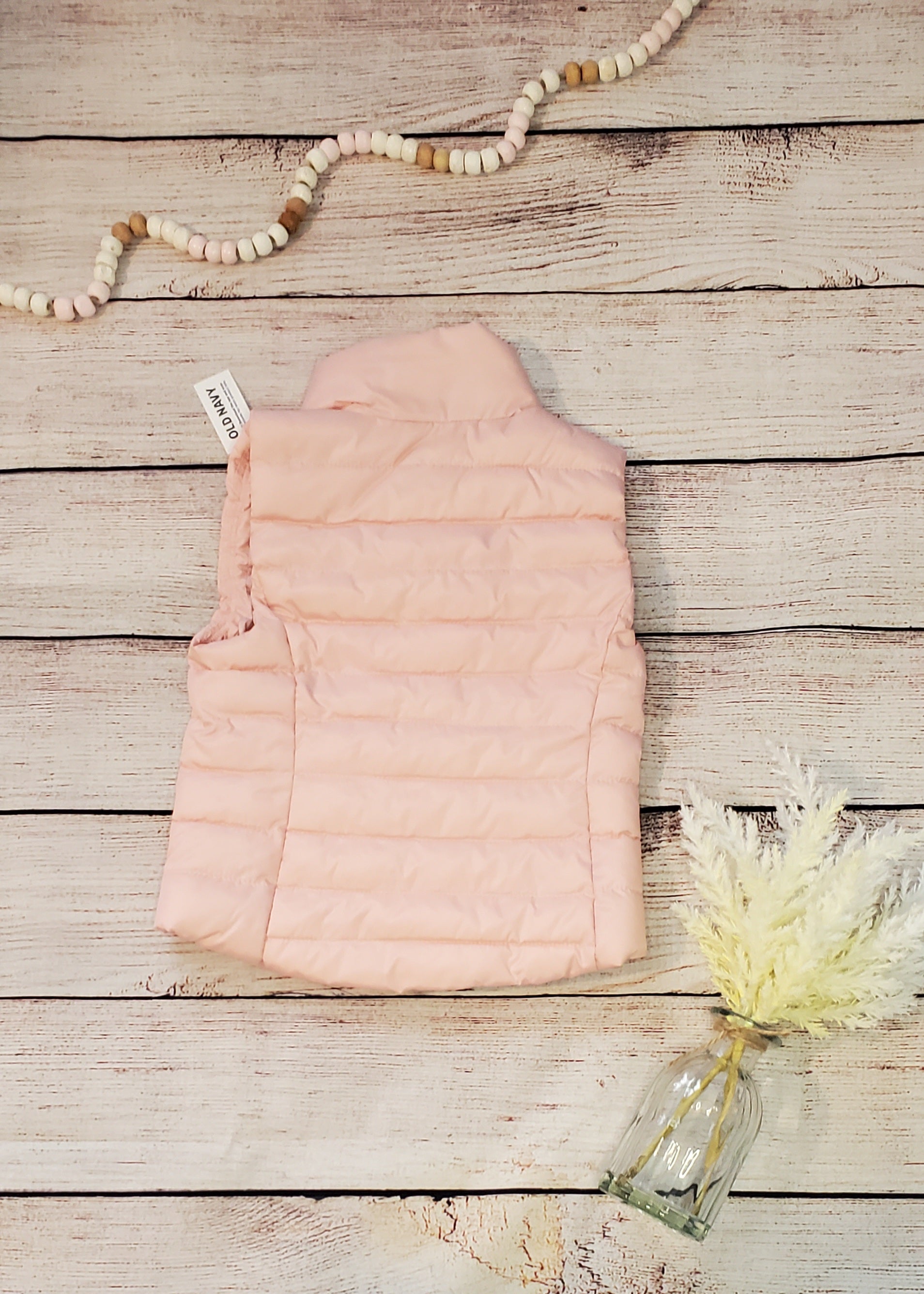 Old navy outlet rose gold puffer