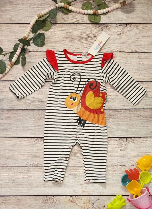 Peppy Mini Romper, 12 Months