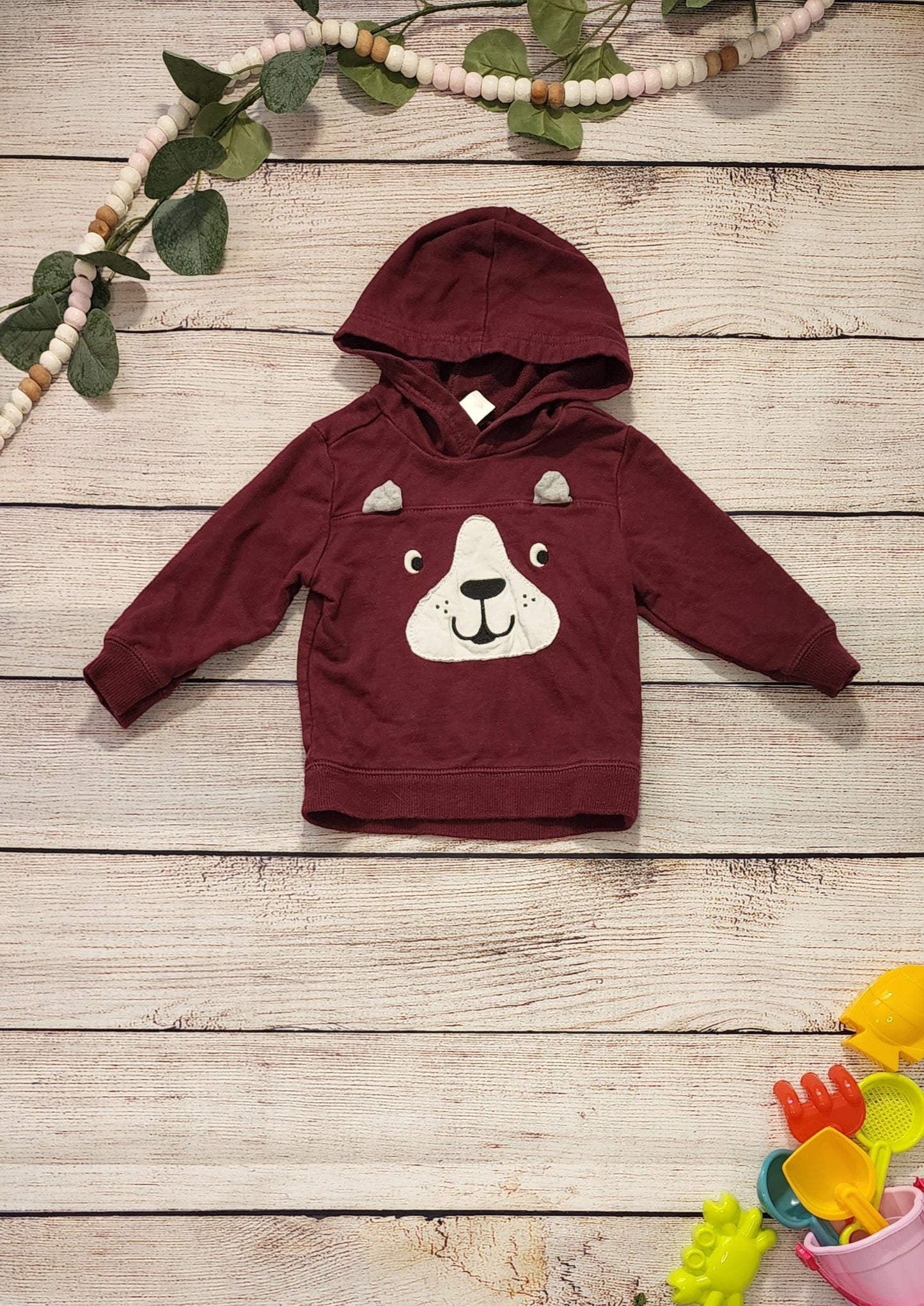 Carters Hooded Sweatshirt, 12 Months