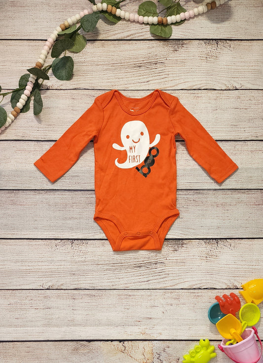 Primary Long Sleeve Bodysuit, 6-9 Months