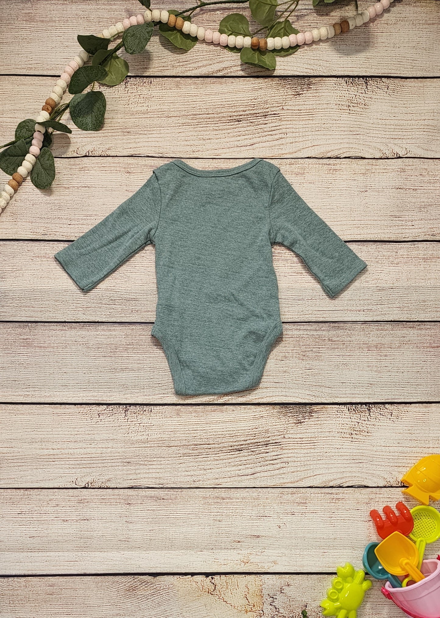 Cloud Island Long Sleeve Bodysuit, 0-3 Months