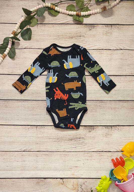 Carters Long Sleeve Bodysuit, 9 Months