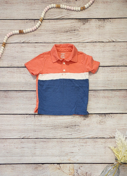 Carters Polo Tee, 24 Months